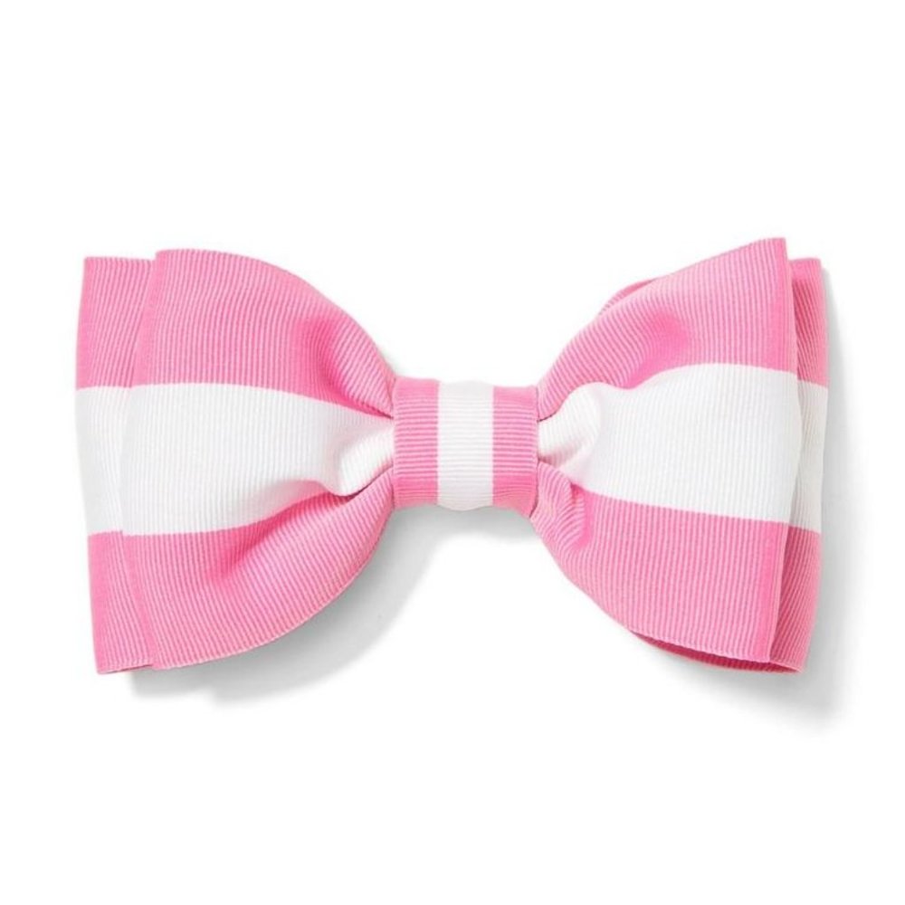 JANIE AND JACK Striped Bow Barrette